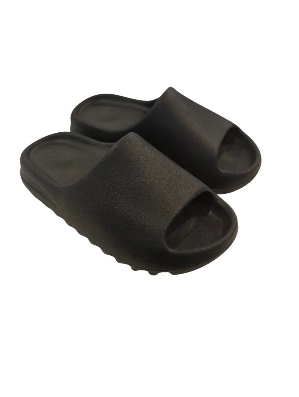 YEEZY Slides Black Ys-01 Ys01 Black Slide Sandals Kanye West